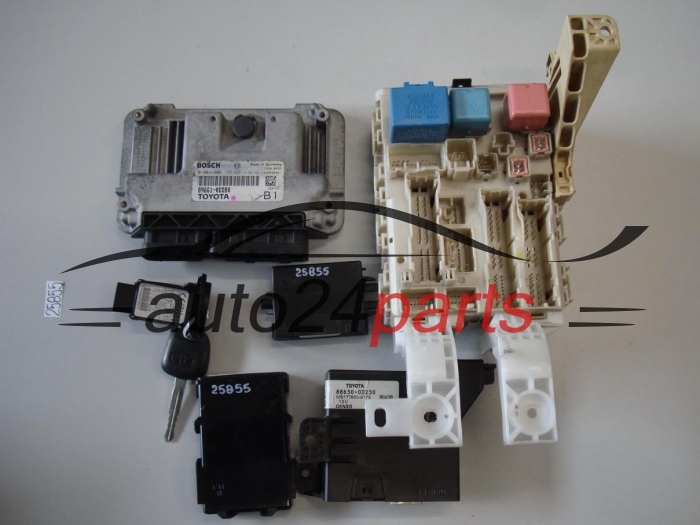 KOMPUTER STEROWNIK SILNIKA TOYOTA YARIS 1.0 BOSCH 0 261 S06 138, 0261S06138, 89661-0DD80, 896610DD80
