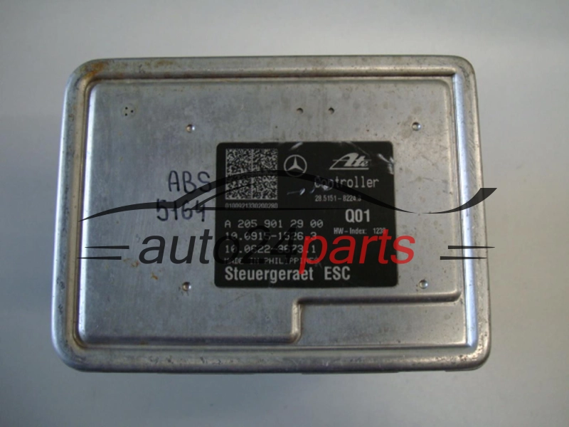Pompa ABS i sterownik MERCEDES BENZ A2054314412, A2059012900