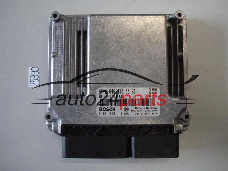 KOMPUTER STEROWNIK SILNIKA MERCEDES BENZ BOSCH 0 281 012 449, 0281012449, A6461503891, CR3.44