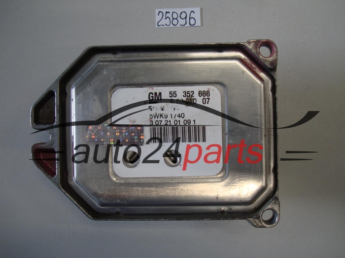 KOMPUTER STEROWNIK SILNIKA OPEL VECTRA C SIGNUM 1.8 Z18XE 55352666, 55 352 666, SIEMENS 5WK91740, 5WK9 1740, 55350979, 55 350 979, 6235175