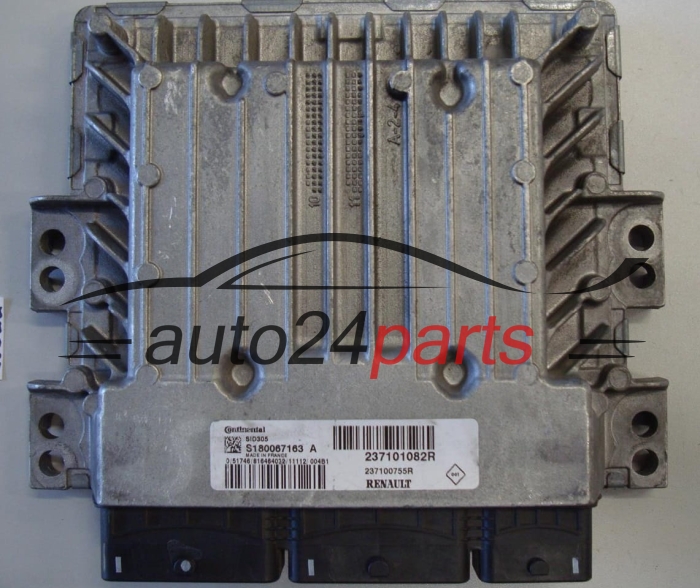 KOMPUTER STEROWNIK SILNIKA NISSAN JUKE 1.5 DCI S180067163 A, 237101082R