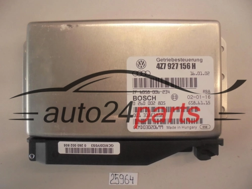 STEROWNIK SKRZYNI AUTOMATYCZNEJ AUDI BOSCH 0 260 002 805, 0260002805, 4Z7 927 156 H, 4Z7927156H