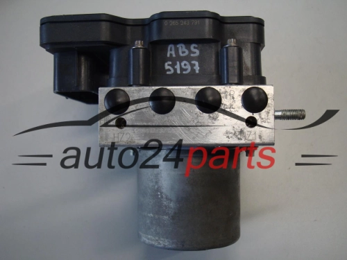 ABS POMPA I STEROWNIK MERCEDES BENZ SPRINTER CRAFTER BOSCH 0 265 243 791, 0265243791, A9069001502, 0265956033