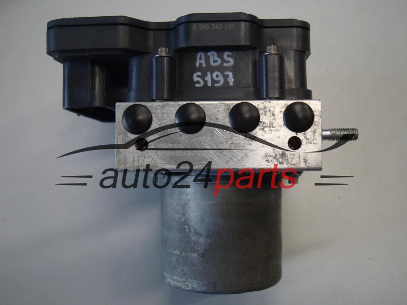 ABS POMPA I STEROWNIK MERCEDES BENZ SPRINTER CRAFTER BOSCH 0 265 243 791, 0265243791, A9069001502, 0265956033