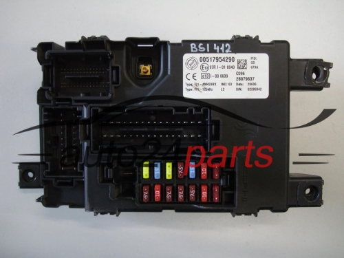 CENTRALKA MODUL BSI FIAT PUNTO GRANDE DELPHI 28079637, 00517954290