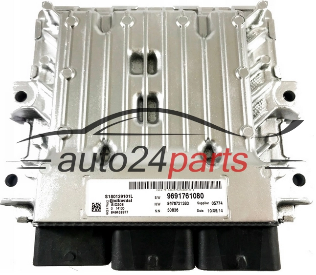 KOMPUTER STEROWNIK SILNIKA CITROEN JUMPER 2.2 CONTINENTAL  S180129101L  9691761080