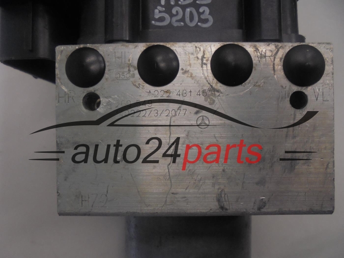 ABS POMPA I STEROWNIK MERCEDES BENZ BOSCH 0 265 243 576, 0265243576, A2224314512, 0265956109