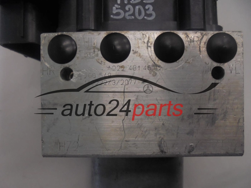 ABS POMPA I STEROWNIK MERCEDES BENZ BOSCH 0 265 243 576, 0265243576, A2224314512, 0265956109