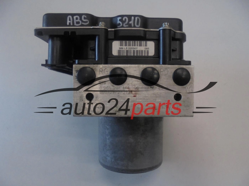 ABS POMPA I STEROWNIK CITROEN PEUGEOT BOSCH 0 265 234 144, 0265234144, 96 499 881 80, 9649988180, 0 265 950 370, 0265950370, 96 573 526 80, 9657352680