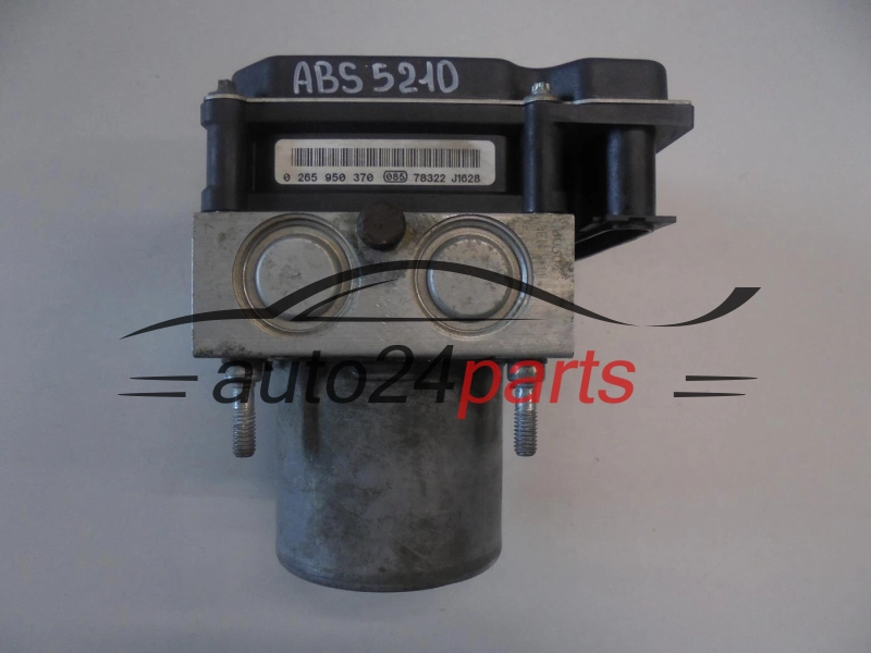 ABS POMPA I STEROWNIK CITROEN PEUGEOT BOSCH 0 265 234 144, 0265234144, 96 499 881 80, 9649988180, 0 265 950 370, 0265950370, 96 573 526 80, 9657352680