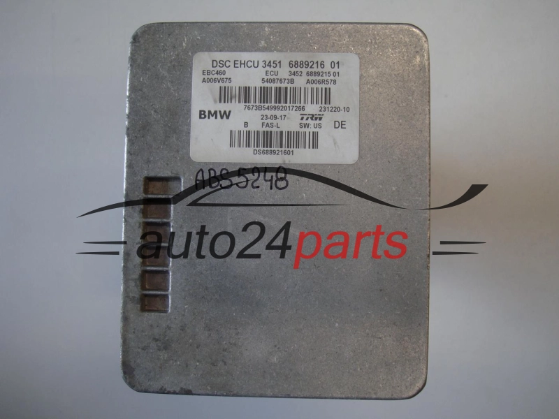 ABS POMPA I STEROWNIK BMW 3451 6889216 01, 34516889216, 3451688921601, 3452 6889215 01, 34526889215 01, 3452688921501