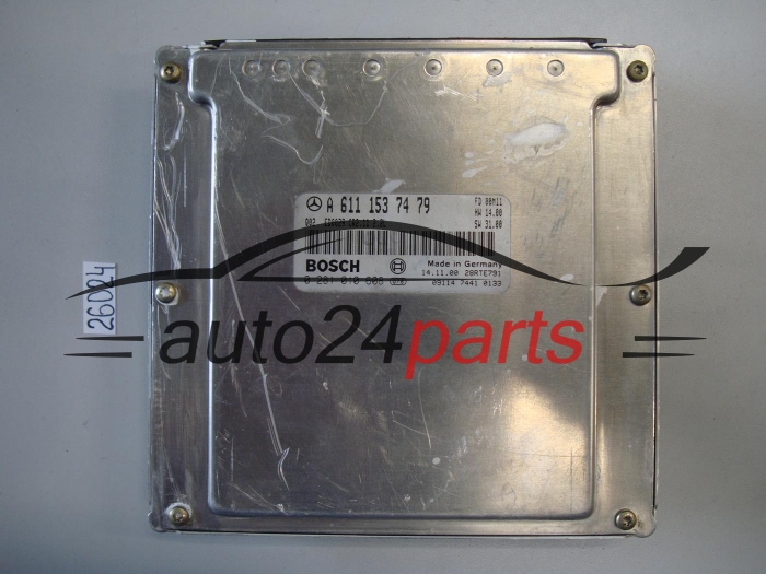 KOMPUTER STEROWNIK SILNIKA MERCEDES BENZ BOSCH 0 281 010 608, 0281010608, A6111537479, CR2.11