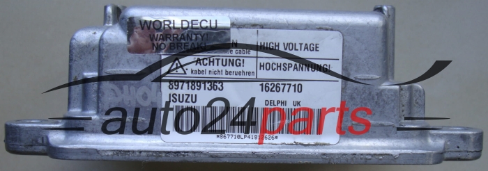 Calculateur EDU pompe à Injection OPEL ISUZU 8971891363, Delphi Delco 16267710