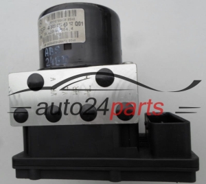 POMPE HYDRAULIQUE ET CALCULATEUR d'ABS MERCEDES CLK W209 A 005 431 43 12Q01, A0054314312Q01, A0054314312, ATE 10.0204-0504.4, 10020405044, A 034 545 79 32, A0345457932, 10.0925-1576.3, 10092515763 