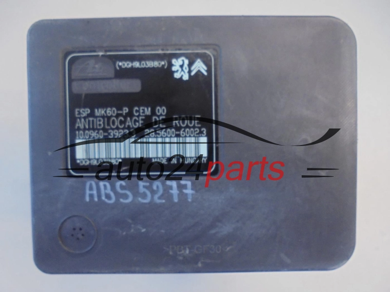 ABS POMPA CITROEN PEUGEOT 9665898980, 10.0206-0412.4, 10020604124, 10.0960-3923.3, 10096039233