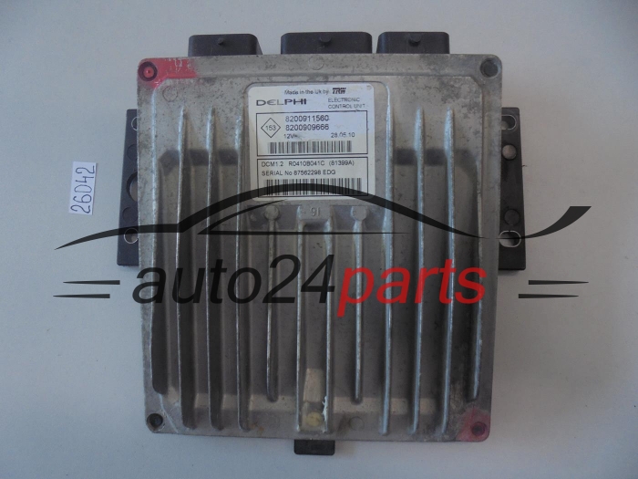 KOMPUTER STEROWNIK SILNIKA RENAULT KANGOO 1.5 DCI Delphi R0410B041C, 8200911560, 8200909666