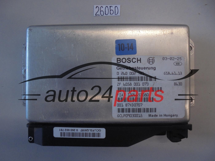 Ecu Caja de cambios automática DUCATO 2.8 JTD BOSCH 0 260 002 781, 0260002781, 1326653080