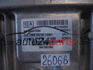 KOMPUTER STEROWNIK SILNIKA CITROEN PEUGEOT 2.0 HDI DELPHI 28252917, HW 9666912580, HW9666912580, DCM3.5