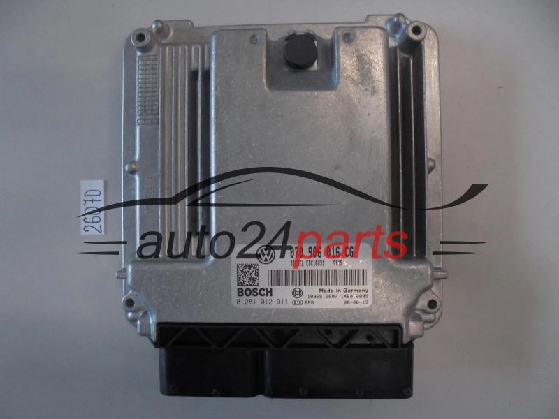 Sterownik silnika VOLKSWAGEN TRANSPORTER BOSCH 0281012911 070906016CG - 26070