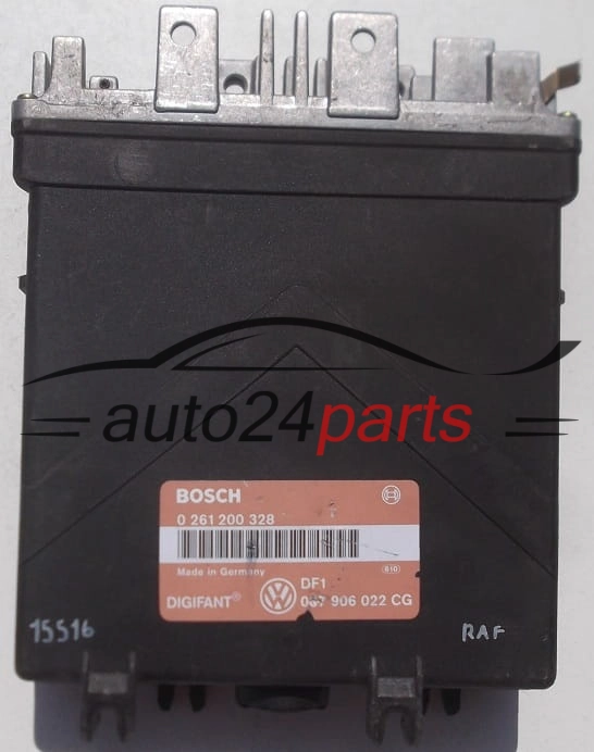 KOMPUTER STEROWNIK SILNIKA VOLKSWAGEN SEAT BOSCH 0 261 200 328, 0261200328, 037 906 022 CG, 037906022CG