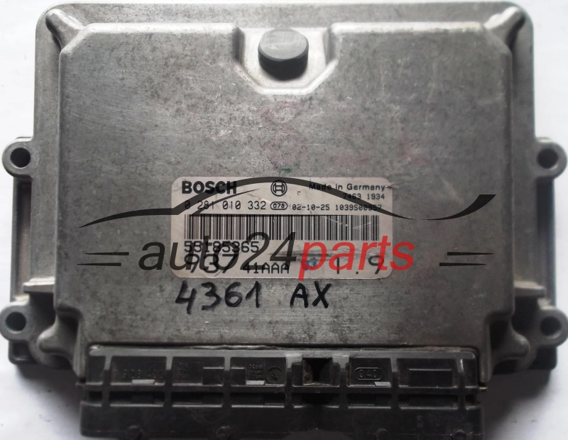 Komputer sterownik silnika Alfa Romeo 147 1.9 JTD 0281010332 55185365 93741AAA 1039S00957