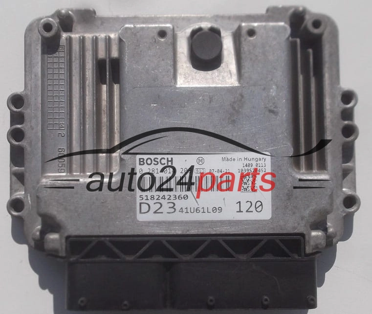 CALCULATEUR MOTEUR FIAT DUCATO 2.3 JTD BOSCH 0 281 014 209,  518242360