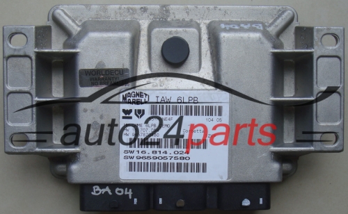 CALCULATEUR MOTEUR PEUGEOT Magneti Marelli IAW 6LPB,  HW 16.707.054