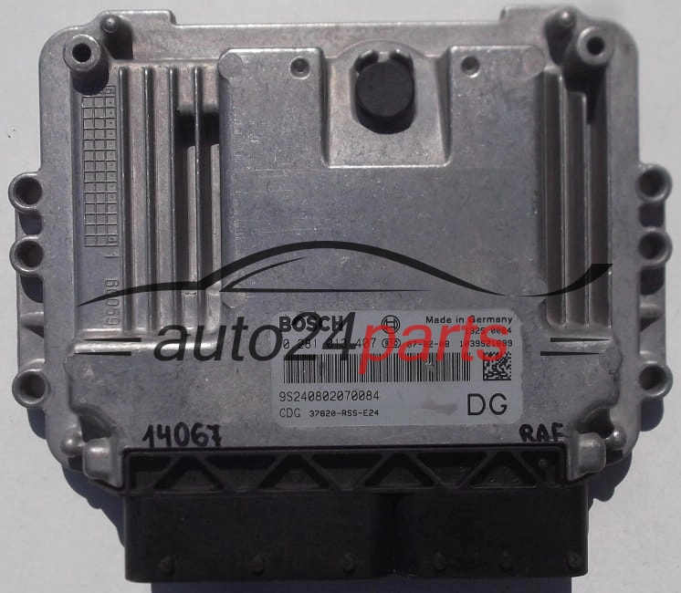 KOMPUTER STEROWNIK SILNIKA HONDA CIVIC 2.2 CDTI BOSCH 0 281 013 407, CDG 37820-RSS-E24