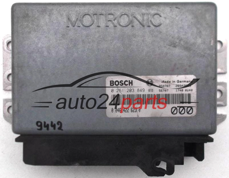 KOMPUTER STEROWNIK SILNIKA ALFA ROMEO 145 1.7 BOSCH  0261203849 00464226230