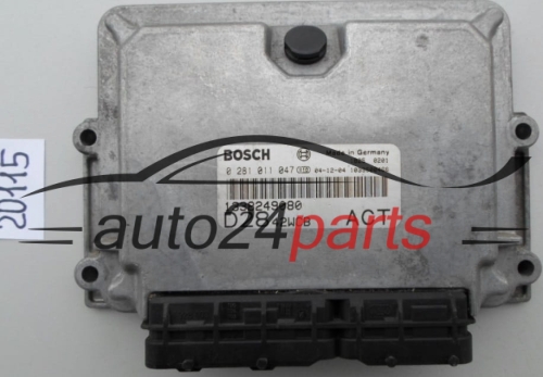 KOMPUTER STEROWNIK SILNIKA FIAT PEUGEOT CITROEN 2.8 JTD BOSCH 0 281 0110 47, 0281011047, 1338249080 