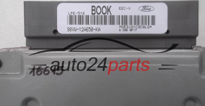  KOMPUTER STEROWNIK SILNIKA FORD GALAXY VISTEON 98VW-12A650-KA