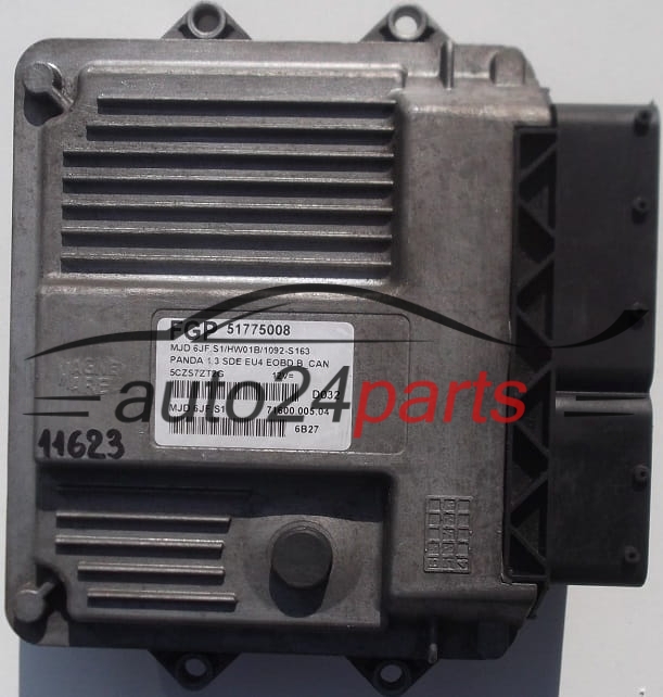 KOMPUTER STEROWNIK SILNIKA FIAT PANDA 1.3, 51775008, MJD 6JF.S1