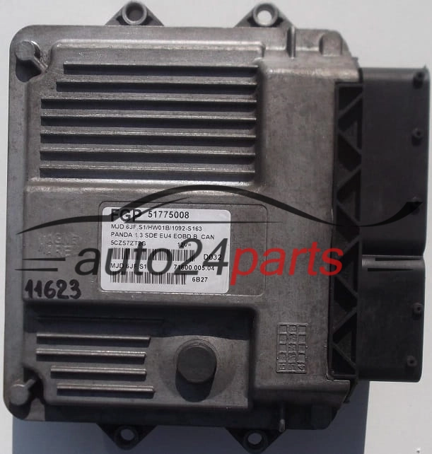 KOMPUTER STEROWNIK SILNIKA FIAT PANDA 1.3, 51775008, MJD 6JF.S1