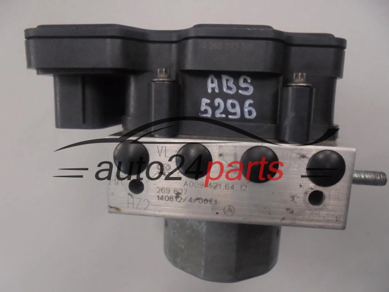 ABS POMPA I STEROWNIK MERCEDES BENZ A009 431 64 12, A0094316412, 0265956006, A0094316112, 0265242506