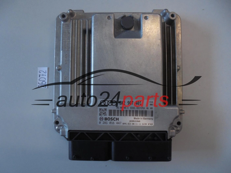 KOMPUTER STEROWNIK SILNIKA AUDI BOSCH 0 281 016 447, 0281016447, 8K2907401, EDC17CP14