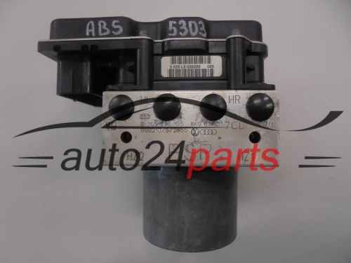 Bomba ABS y centralita AUDI BOSCH 0 265 236 105, 0265236105, 8K0614517CL, 8K0907379AH, 0265950964