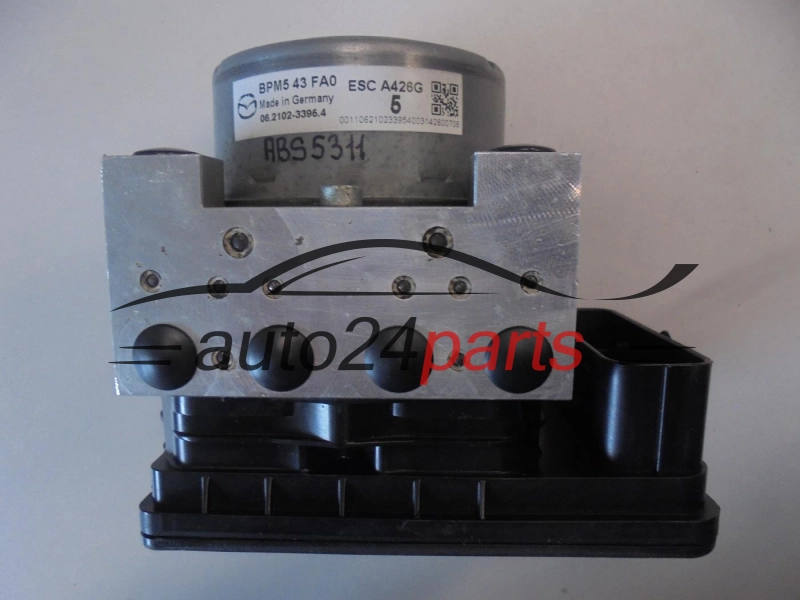 ABS POMPA I STEROWNIK MAZDA BPM543FA0, 06210233954, 06.2102-3395.4, 06210972333, 06.2109-7233.3, 28515832003, 28.5158-3200.3
