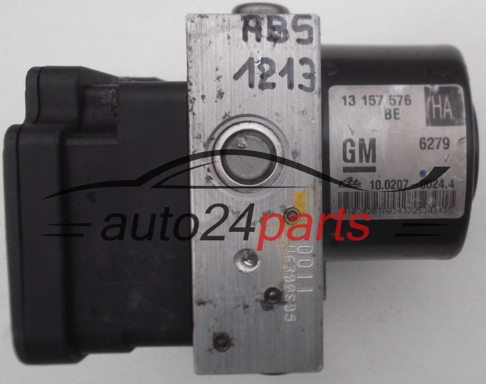 ABS POMPA I STEROWNIK OPEL ASTRA H ZAFIRA B GM 13 157 576 HA, 13157576HA, 13157576, ATE 10.0207-0024.4, 10020700244, 10.0970-0509.3, 10097005093