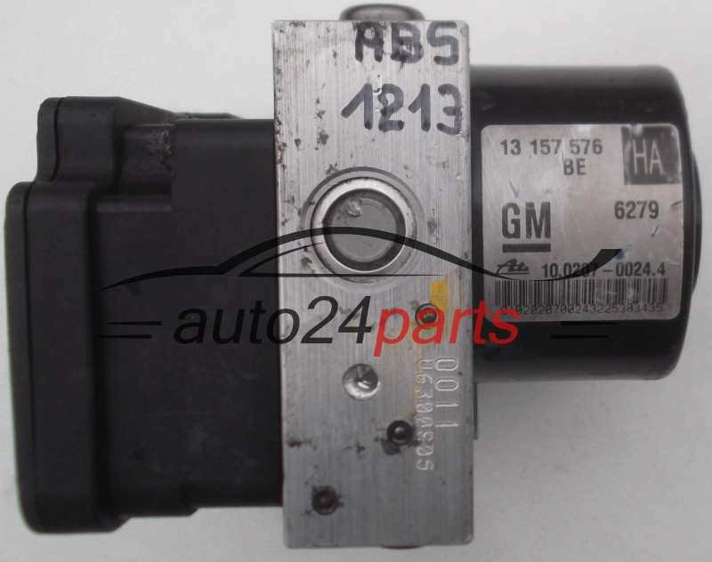 ABS POMPA I STEROWNIK OPEL ASTRA H ZAFIRA B GM 13 157 576 HA, 13157576HA, 13157576, ATE 10.0207-0024.4, 10020700244, 10.0970-0509.3, 10097005093