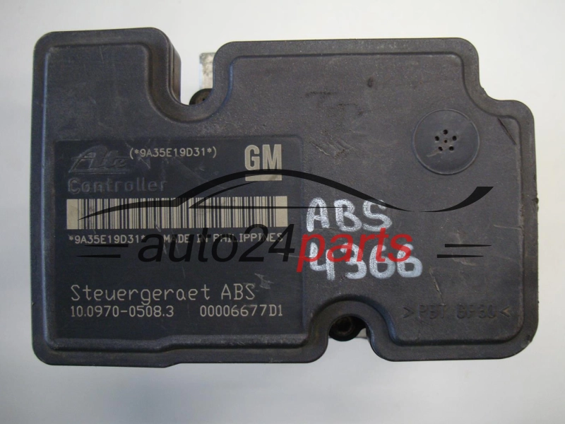 ABS POMPA I STEROWNIK OPEL ASTRA H ZAFIRA B GM 13 157 576 HA, 13157576HA, 13157576, ATE 10.0207-0023.4, 10020700234, 10097005083, 10.0970-0508.3