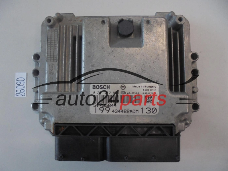 KOMPUTER STEROWNIK SILNIKA FIAT PUNTO GRANDE BOSCH 0 281 012 899, 0281012899, 51795844