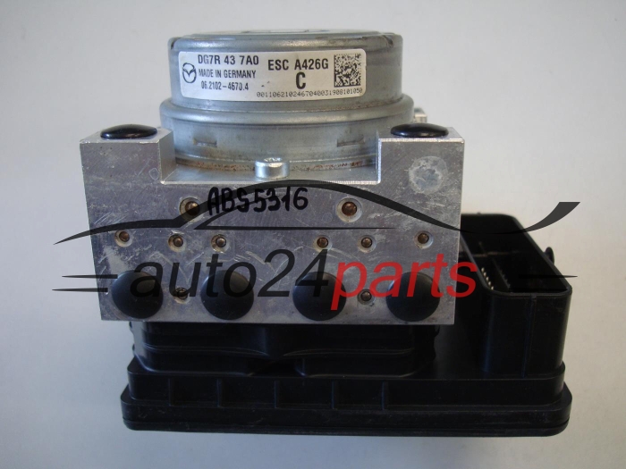 ABS POMPA I STEROWNIK MAZDA DG7R437A0, 06.2102-46704, 06210246704, 28516425003, 28.5164-2500.3