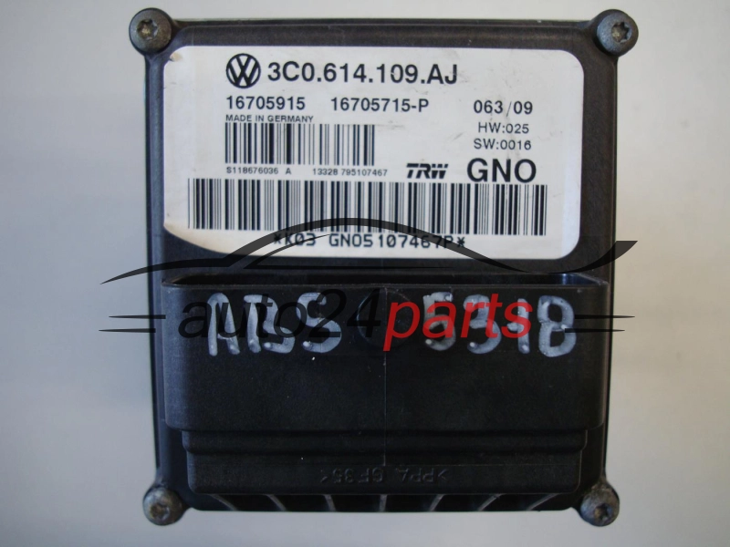 ABS POMPA I STEROWNIK VOLKSWAGEN 3C0.614.109.AJ, 3C0614109AJ