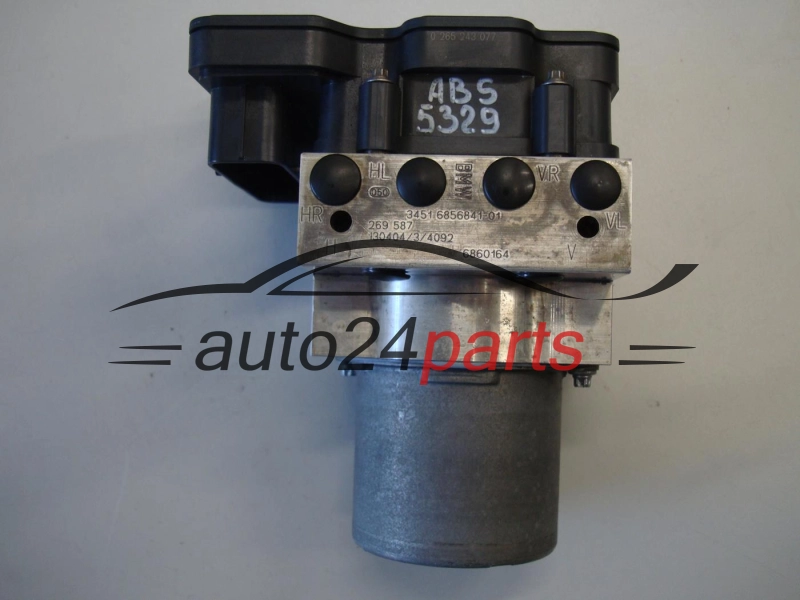 ABS POMPA I STEROWNIK BMW BOSCH 0265243077, 3451 6856841-01, 34516856841, 3451685684101, 0265956044