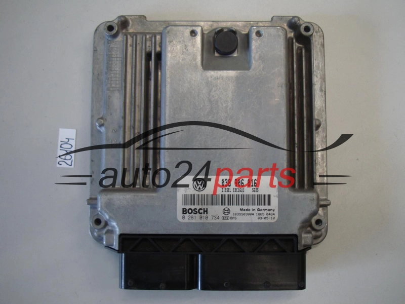Sterownik silnika VOLKSWAGEN BOSCH 0281010734 038906016 - 26104