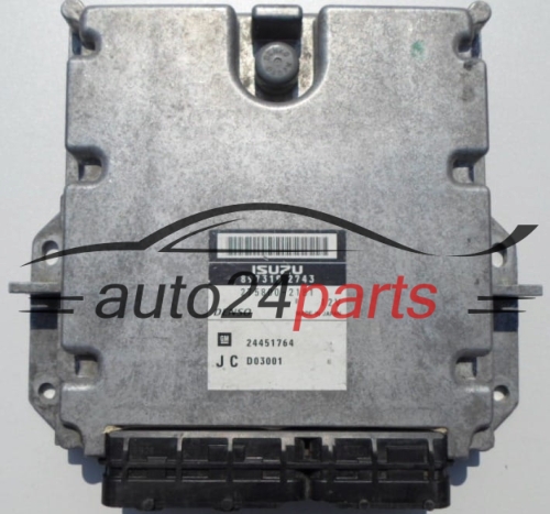 CALCULATEUR MOTEUR OPEL VECTRA SIGNUM 3.0 CDTI Y30DT ISUZU 897319-2743,  DENSO 275800-2181