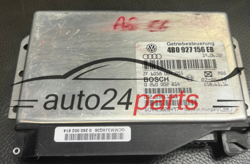 STEROWNIK SKRZYNI AUTOMATYCZNEJ AUDI BOSCH 0 260 002 814, 0260002814, 4B0927156EB