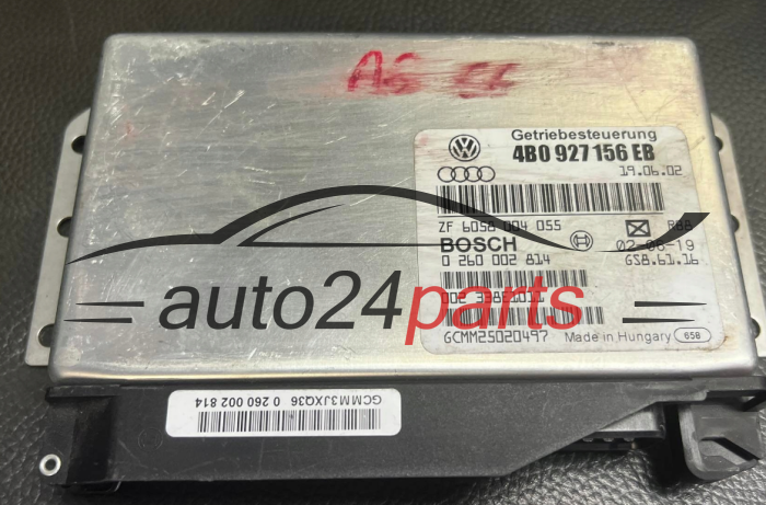 STEROWNIK SKRZYNI AUTOMATYCZNEJ AUDI BOSCH 0 260 002 814, 0260002814, 4B0927156EB