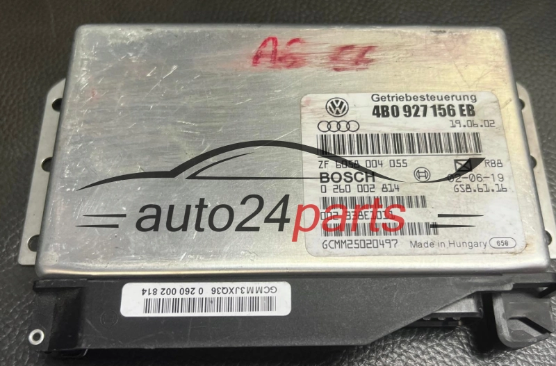 STEROWNIK SKRZYNI AUTOMATYCZNEJ AUDI BOSCH 0 260 002 814, 0260002814, 4B0927156EB