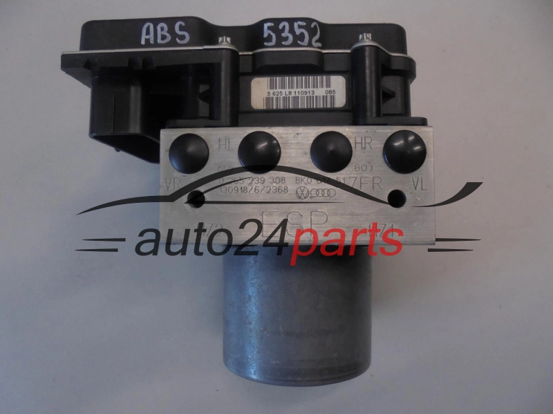 ABS POMPA I STEROWNIK AUDI BOSCH 0 265 239 308, 0265239308, 8K0614517FR, 8K0907379CC, 0265951998